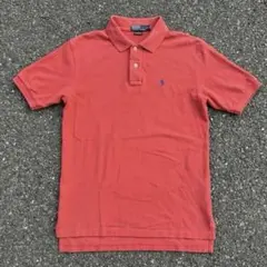 【90s】Polo Ralph Lauren ポロシャツ レッド Lサイズ
