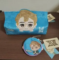 TinyTAN Jimin ティッシュケース コインケース セット