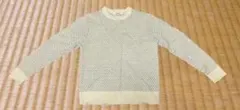BEAMS LIGHTS ヘリンボーンセーター S