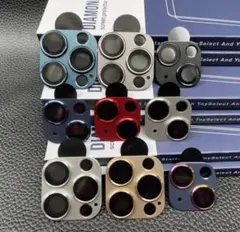 iPhone14ProMax カラーフィルム レンズカバー フィルム カバー