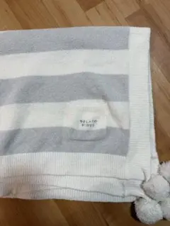 クララ様専用　Gelato Pique ストライプ ブランケット　水色