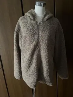 ★未使用！ボアパーカー・ジャケット　L ダークブラウン★