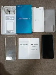 OPPO Reno 3A ホワイト 【公式通販】 【付属品・バッテリー全部有り