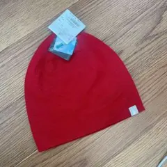 ノースフェイス　ビーニー　赤