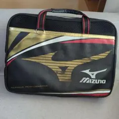 Mizuno 習字 セット 中型 ブラック/ゴールド
