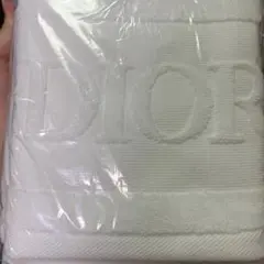 【新品未開封】Dior ホワイトノベルティタオル