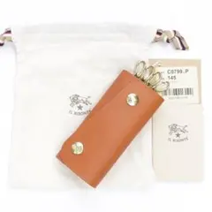 新品 イルビゾンテ キーケース ヤケヌメ スマートキー ケース ラージ カバー
