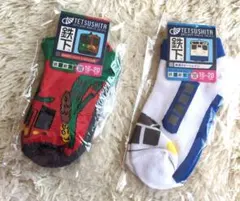 鉄道靴下　鉄道ホビートレイン、海洋堂ホビートレインかっぱうようよ号