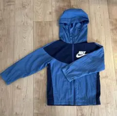 Nike フード付きジャケット XS 青/紺