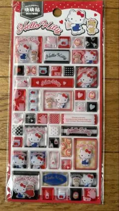 …*…様 キティちゃん　タイルシール　サンリオ　海外限定　正規品　ブロックシール