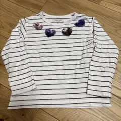 GLOBAL WORK ストライプ Tシャツ 100