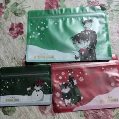 名探偵コナン　ステーショナリーBOX スライダーポーチ 3種類