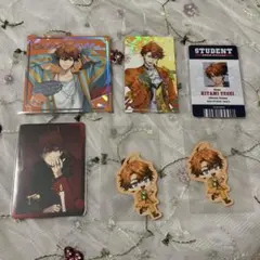 3skm 1周年　AGF　アニメイトカフェ　カード　ステッカー