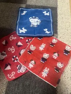 familiar タオルハンカチ 3枚セット