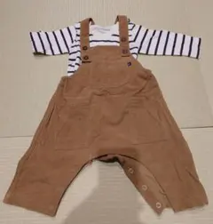 branshes コーデュロイ オーバーオール セット 70