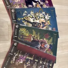 ジョジョの奇妙な冒険　クリアポスター4枚セット 一番くじ　ジョジョ