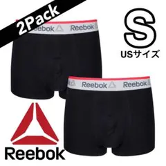 並行輸入Reebok ボクサーパンツ 前閉じ2枚組Sサイズのサムネイル