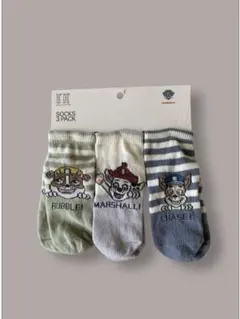 新品未使用H&Mベビーパウパトロールソックス3足セット