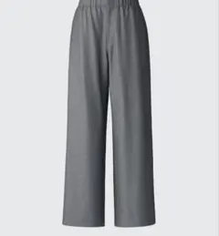 【未使用】UNIQLO C ワイドイージーパンツ　カラー04グレーS