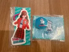 リカちゃんくじ　セーラーズ　ブランケット&クッション　ダイカットキーチェーン