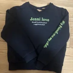 Jenni love 黒 長袖トレーナー 女の子 140 トレーナー 春服