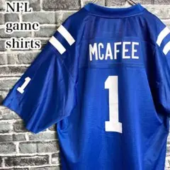 NFL☆ゲームシャツ 古着 アメフトシャツ ゆるだぼ 90s ストリートgy6.のサムネイル