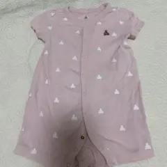 babygap 半袖ロンパース　くまけつ　6-12m