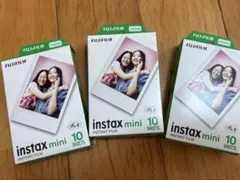 FUJIFILM instax mini フィルム 10枚入り✖️3箱セット