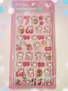 キティちゃん　ボンボン立体シール