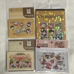 BTS.ミニレターセットとステッカーセット4点