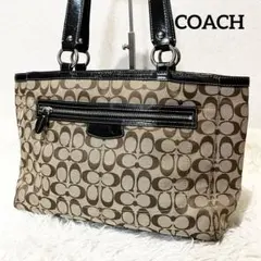 COACH Soho Signature Tote ソーホー シグネチャー COACH Soho Signature Tote ソーホー シグネチャー - メルカリ