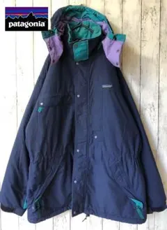 【上原様専用★古着】パタゴニア ネイビー 厚手 マウンテンジャケット L ダウン