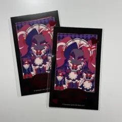 ハズビンホテル カフェ ヴェルヴェット 箔押しカード