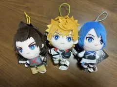 ナムコ限定　キングダムハーツ ぬいぐるみマスコット 3点セット