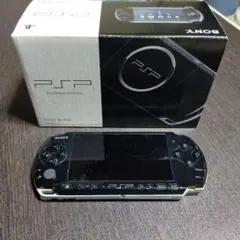 動作品　SONY PSP3000 ブラック本体　ジャンク　箱付き