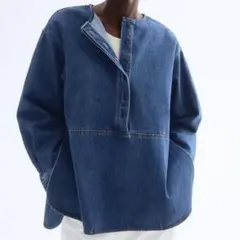 H&M デニム プルオーバー ブラウス　ZARA