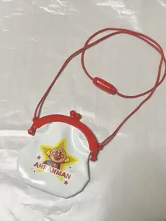アンパンマン ポーチ ストラップ付き がま口ミニ財布