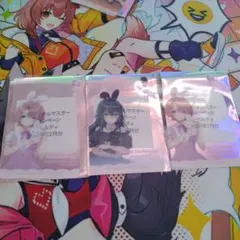 月村手毬　有村麻央 学園アイドルマスター GiGO キャンペーン クリアカード