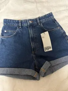 新品 ZARA ショートパンツ デニム 38サイズ タグ付き