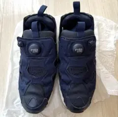 リーボック インスタ ポンプフューリー ネイビー 24.5cm