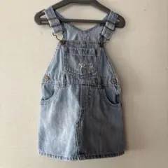 OshKoshデニムオーバーオール ライトブルー 80cm 最終値下げ
