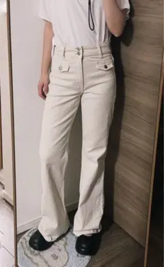 H&M フレアデニムパンツのサムネイル