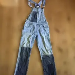 GAP デニムパッチワークオーバーオール