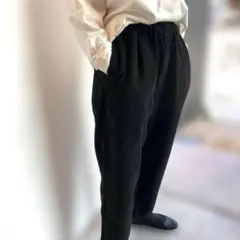 MUJI Labo コーデュロイ パンツ ムジラボ 黒 M