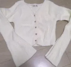 vannieu ラメカーディガンショート丈