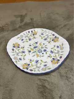 ミントン 20cm プレート 5枚 ハドンホール ブルー　皿 楽天市場】ミントン Minton 英国製 ハドンホール ブルー B＆B