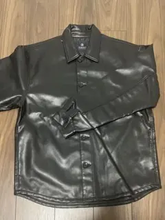 ナノユニバース フェイクレザージャケット Mサイズ