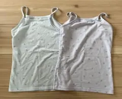 UNIQLO kids エアリズム キャミソール（110cm）2枚セット