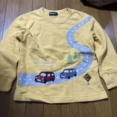 klädkåp トレーナー 100cm イエロー