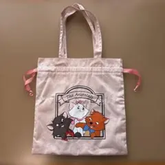 ディズニー　おしゃれキャットトートバッグ